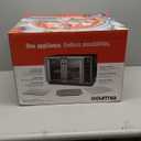 Gourmia French Door Air Fryer  25 Qt Large Capacity Convection Oven, Fryfroce 360, Digital Display with 17 Cooking Presets, Bake, Toast, Roast, Dehydrate, Fits 12 Pizza (Stainless Steel)