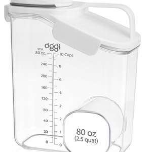 Oggi Mason Square Pantry Container 80 Oz