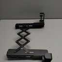 LUKETURE Under Desk Laptop Mount, No Drill Under Desk Shelf Holder, Steel Laptop Holder with Anti-Scratch Pads, Computer Storage Tray for Mac mini, MacBook, Keyboard