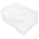 High-PQ Bubble Pouches Wrap, Clear Not Self-Seal Bubble Out Bags with Double Walled Cushioning, Ideal for Packing, Shipping, Storage, Moving (50PCS-10x12Inches)