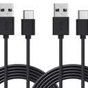 FAWETTY USB C Charging Cable Compatible with PS5 Controller,for Xbox Series X/for Xbox Series S Controller,2 Pack 6Ft Fast Charging USB Type C-ps5 Controller Charger Cable
