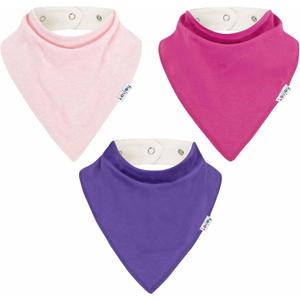 Lovjoy Large Bandana bibs - Special Needs Bibs - For Older Children, Youth and Adults - Practical, absorbent and Stylish (Set 07)