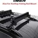 Ski & Snowboard Roof Rack for Car, 6 Pairs Ski/4 Snowboard Carrier