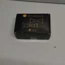 Magnetic Door Stop Holder 4 Pack - Door Stoppers Stainless Steel Heavy Duty Stops for Bottom of Door - Wall Floor Mounting No Drill Strong Adhesive & Screws Magnet Catch Keep Door Open (Silver)