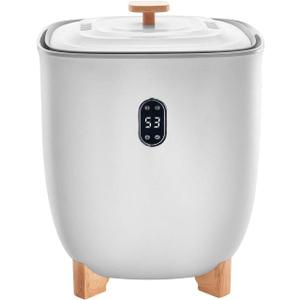 Towel Warmer Bucket 25L, Heated Towel Warmer with LED Display, Large Blanket Warmer for Bathroom, Timer & Temp Control, SPA, Home, Gray