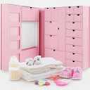 Baby Keepsake Box - Baby Memory Box - Baby Boy Girl Keepsake Box Tins Memory Box Pregnancy Baby Bubbs Storage Box Baby First Year Box Library Baby All-in-One Organizer 19.5"