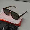 livho Trendy Polarized Square Aviator Sunglasses Women Men Square Eyewear Frame, Retro Sun Glasses for Women Men 2025 Shades, 2 Pairs