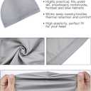 SATINIOR 9 Pieces Cooling Skull Caps Helmet Hard Hat Liner Bald Cap Sweat Wicking Running Beanie Cycling for Men Women
