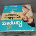 Pampers Swaddlers Diapers, Size 1 (8-14 lbs), 164 Count, Absorbent, Keeps Baby Dry and Comfortable, Skin Safe Disposable Baby Diaper