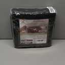 U-NICE HOME Reversible Sofa Cover Couch Cover for Dogs with Elastic Straps Water Resistant Furniture Protector for Pets Couch Cover for 3 Cushion Couch (Sofa, Black/Grey)