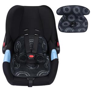 Piddle Pad, Car Seat Potty Training Protector, Baby Waterproof Car Seat Cover with Anti-Slip Backing, Machine Washable Liner for Toddler Carseat, Stroller (Black) (1 Pack)