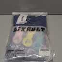 Women's Easter T-Shirt, Funny Bunny and Eggs Graphic Printed Crew Neck Short Sleeve Top, Size M