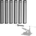 6 PCS Diamond Knife Sharpening Stones Set, Diamond Plates Kit for XARILK type Sharpeners System, 180# 400# 800# 1500# 2000# 3000# Grit