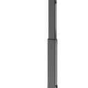 Universal Floor TV Stand,TV Floor Mount Stand with Power Outlet for 32-75 inch TV up to 110 lbs, Swivel and Height Adjustable Tall TV Stand for Bedroom,Office(TCP01-M-A01)