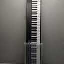 88 Keys Foldable Electronic Piano with Premium Sound Effects, Portable and Space Saving Foldable Keyboard for Students and Home Use