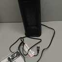 Space Heater for Indoor Use, 15.9" Portable 1500W Fast Heating PTC Ceramic Heater with 12H Timer, Thermostat, 4 Modes, 45 Oscillation, Quiet & Safe for Home Office Bedroom