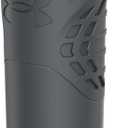 Under Armour 24Oz Stainless Steel Water Bottle, Insulated, Carabiner Easy Carry Hook, Leak Proof, Kids & Adults, All Sports, Gym