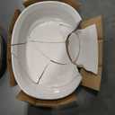 CorningWare French White 20-Pc Ceramic Bakeware Set with Lids Chip and Crack Resistant Stoneware Baking Supplies, Microwave, Dishwasher, Oven, Freezer and Fridge Safe