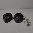 Voldra Corner Shower Caddy Suction Cup, 2 Pack Corner Shower Shelves No Drilling, Aluminum Upgrade Suction Cup Shower Organizer with Towel Bar & Hooks Removable Bathroom Storage Rack(Gray)