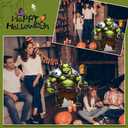 Amyhill 3.7 ft Orc Warrior Cardboard Cutout Life Size Stand up Halloween Angry Evil Green Ogre Backdrop Photo Props Standup for Fantasy Themed Halloween Party Decoration
