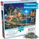 Buffalo Games - Days to Remember - Autumn Memories - 500 Piece Jigsaw Puzzle For Adults - Challenging Puzzle Perfect for Game Nights - 500 Piece Finished Size Is 21.25 x 15.00