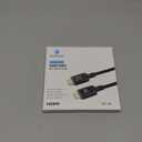 HDMI 2.1 Cable, 8K, 1.5 Feet, High Speed 48Gbps, Black