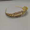 CROWN GUIDE Crystal Rhinestone Queen Bride Tiara Crown for Women Girl Vintage Bridal Birthday Prom Wedding Tiaras and Crowns