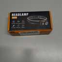 Headlamp Rechargeable, 500 Lumen Super Bright Motion Sensor LED HeadLamp, Headlamp Flashlight with White Red Lights, 6 Modes Lightweight Waterproof Head Lamp for Outdoor Running, Camping Hiking (Y013-2Pack)