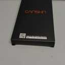 CANSHN 360 Spin Magnetic Stand for iPhone 15 Pro Case [Full Camera Protection] [Compatible with Magsafe] Non-Yellowing Shockproof Protective Kickstand Phone Cover 6.1" - Deep Green