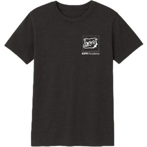 Unisex Adult Kipp Adult Academy Middle Short Sleeve Spirit Tee (Gray, XL)