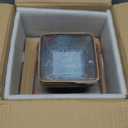 Golonger Square Melamine Dinnerware Sets of 12 Pcs, Square Plates and Bowls Sets, Unbreakable Dish Set for 4, Lightweight, Dishwasher Safe and BPA Free, Suit for RV, Camping