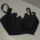 Smart & Sexy Women's Swimwear Underwire Bikini Top  Lightly Lined for Comfort and Shape (42DD, Black Hue)