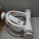 Ingenuity My Bath Seat for Sit-Up Baby Bathing, Sure & Secure Suction Cups, ASTM Safety Tested & Approved, Backrest for Assisted Sitting, Easy Setup & Storage, Gray