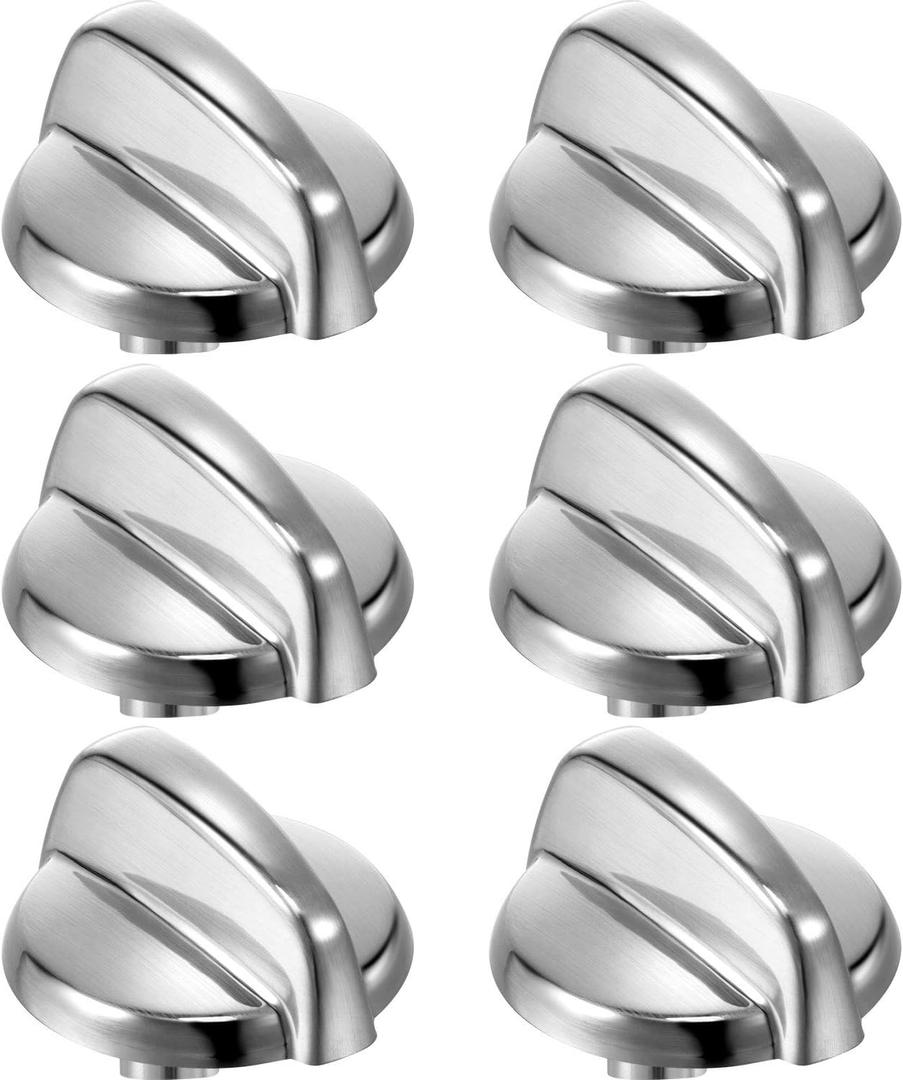 Gejoy WB03T10325 Knobs Burner Control Knobs Compatible with General Electric GE Range Cooktop 2691864 PS3510510(6 Packs)