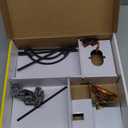 National Geographic Magnetic Marble Run - 75-Piece STEM Building Set for Kids & Adults with Magnetic Track & Trick Pieces & Marbles for Building A Marble Maze, STEM Project