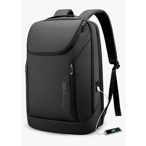 BANGE Business Smart Backpack Waterproof fit 15.6 Inch Laptop Backpack with USB Charging Port,Travel Durable Backpack