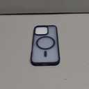 SUPFINE Magnetic for iPhone 16 Pro Case (Compatible with MagSafe) (Military Grade Drop Protection) Slim Translucent Matte Shockproof with Anti-Fingerprint Phone Case,Navy Blue