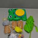 Pottery Wheel for Kids - Complete Pottery Painting Kit Arts and Crafts for Kids Ages 8-12 with 3 Pack Air Dry Clay Art Supplies Toys for Girls Boy Birthday Gift for 6 7 8 9 10 11 12+ (Green)