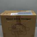 Enameled Wood Stove Steamer, Elk Cast Iron Fireplace Humidifier, 2.7 Quart Capacity, Wood Stove & Fireplace Accessories for Decoration, Holiday & Christmas Gift