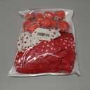 Happy Anniversary Decorations - Romantic Decor for Wedding, Valentines Day Heart Balloons for Bedroom, Party Decor Supplies (Set 1)