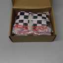 Hollowfly 12 Pack Black and White Checkered Flag Themed Beach Ball for Kids 7.87" Bulk for Summer Pool and Beach Game Gifts Race Car Birthday Party Supplies and End of The Year Class Decorations Favor