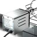 Electric Grill Rotisserie Motor 110V 15W Stainless Steel BBQ Spit Rotisserie Motor 90LB / 40KG for Goat Pig Chicken Roaster