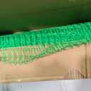 Temporary Fence with Posts, 4'x50' Plastic Fencing Garden Fence Animals Barrier with Fiberglass Stake Windbreak Rope, Portable Snow Fences, Fencing for Dogs Outdoors Backyard (Green)