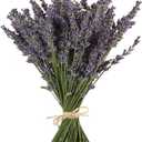 TooGet Natural Lavender Bundles, Freshly Harvested 400+ Stems Dried Lavender Bunch 16" - 18" Long, Decorative Flowers Bouquet for Home Decor, Crafts, Gift, Wedding or Any Occasion