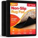 AHEONLAR Non-Slip Rug Pads, Waterproof Extra Large Area Rugs Pad 9'x12' Non Skid Felt Pads Rugs for Living Room, 1/8 inch Thick Carpet Padding Protector Mat Floor Mat