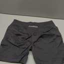 YEOREO Hidden Scrunch Workout Shorts Vision Women Seamless Gym Shorts High Waist Yoga Shorts (Gray, M)
