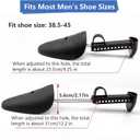 Shoe Stretcher, Plastic Shoe Tree for Men, Adjustable Shoe Stretcher Boot Holder Shaper Support