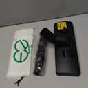 Universal Vacuum Floor Brush Attachments 32 mm (1 1/4") and 35 mm (1 3/8") Fits Shark Vacuum Lift Away Attachments. and For Shop vac and Miele and Dyson Vacuum 1 Floor Brush + 1 Adapter (Black)