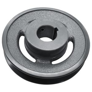 BK52-1-1/8,BK52118 v Belt Pulley,4.95 inch OD, 1 1/8 Inch Bore,Cast Iron Material,BK Single Groove v Belt Pulleys for "4L" or "A" Belts and "5L" or "B" Belts