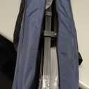 Navy Blue Pickleball Ball Caddy - Wheeled Cart, Storage Bag - 100 pickleball capacity - Tennis Ball Hopper